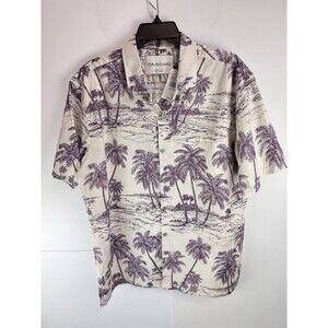Tori Richard Ballpoint Paradise 100% Cotton Hawaiian Shirt Size: Large NWT